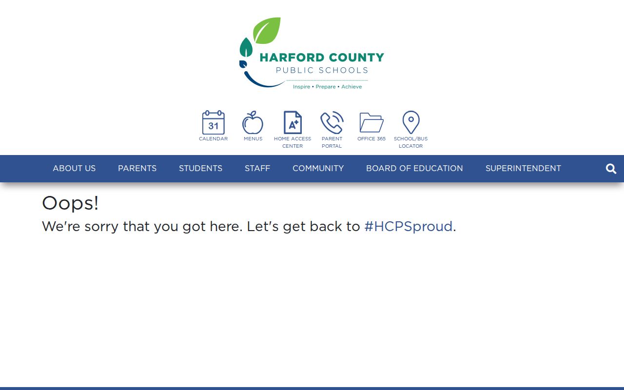 Harford County people directories for public schools